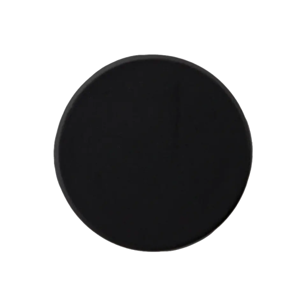 Kordelstopper Metall Durchlass 6mm 2Loch 20mm schwarz